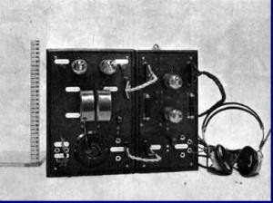 N.S.F. Eerste Omroepontvanger: de "Radiovox" 1923 Radiovox