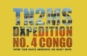 QSL card of TN2MS
