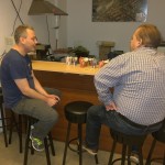 Randy PH4X en Dennis PE1NOB in onderling QSO